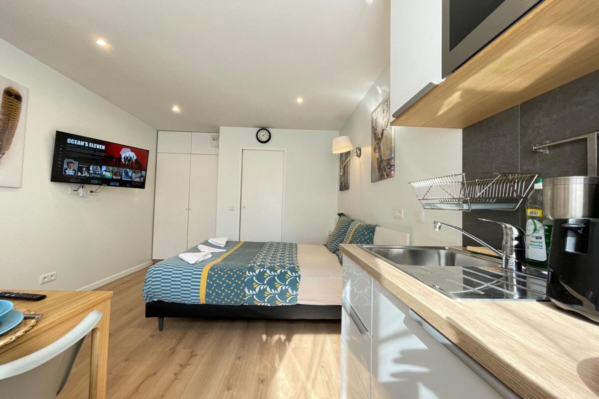 M4 Coeur Massy Rer Bc 600M - Orly20 Min Apartment ภายนอก รูปภาพ